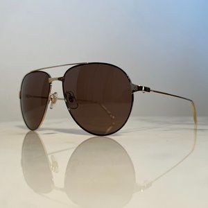 Cartier Aviator Gold Santos Glasses Sunglasses